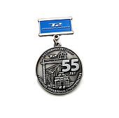 Медаль на колодке "СУС 55 лет" - фото