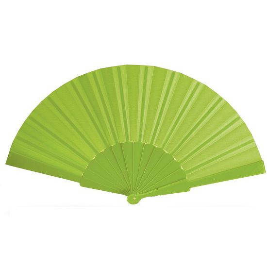 Складной веер «Фан-фан», ярко-зеленый - подробное фото