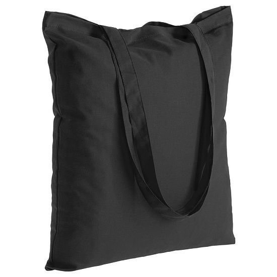Холщовая сумка Optima 135, черная - подробное фото