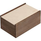Деревянный ящик Boxy, малый, тонированный - фото
