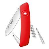Швейцарский нож D01, красный - фото