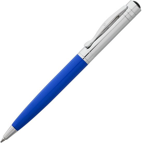 Ручка шариковая Promise, синяя - подробное фото