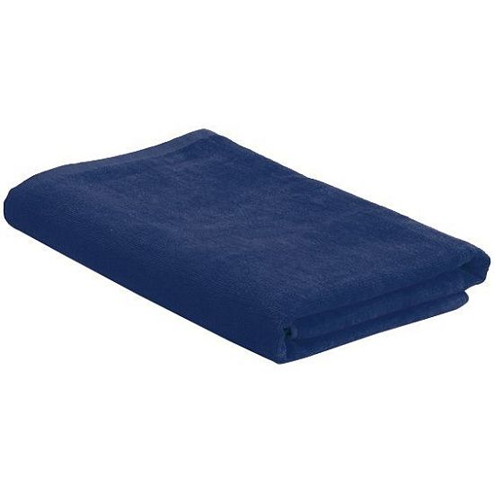 Пляжное полотенце в сумке SoaKing, синее - подробное фото