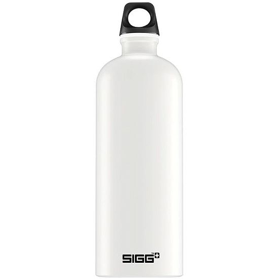 Бутылка для воды Traveller 1000, белая - подробное фото