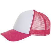 Бейсболка BUBBLE, розовый неон с белым - фото