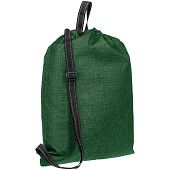 Рюкзак-мешок Melango, зеленый - фото