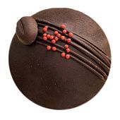 Шоколадная бомбочка «Конпанна с корицей» - фото