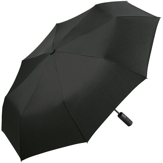 Зонт складной Profile, черный - подробное фото