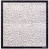 Платок Leopardo Silk, серый - фото