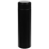 Смарт-бутылка с заменяемой батарейкой Long Therm, черная - фото