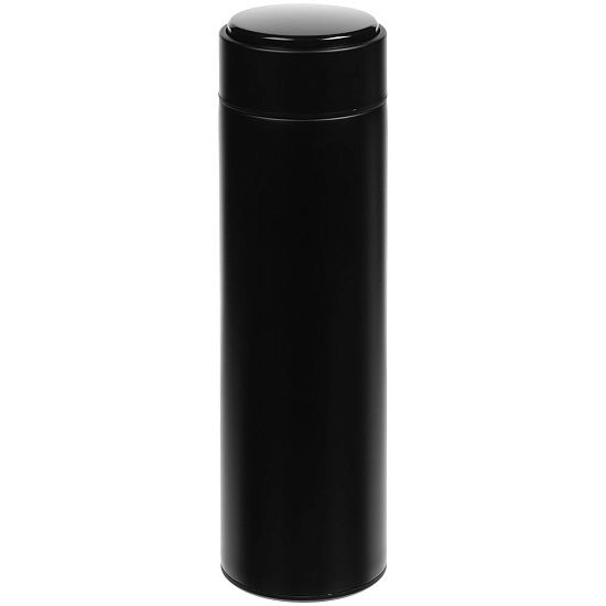 Смарт-бутылка с заменяемой батарейкой Long Therm, черная - подробное фото