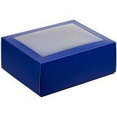 Коробка с окном InSight, синяя - фото