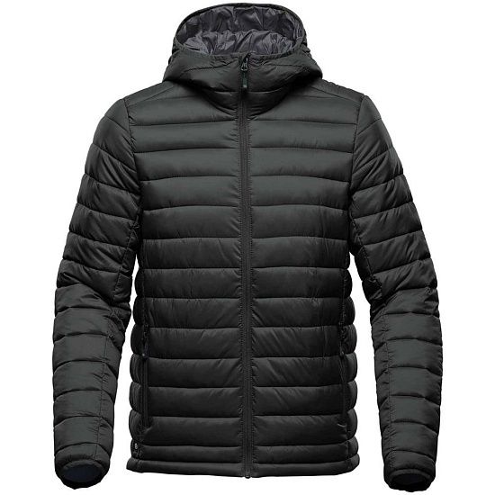 Куртка компактная мужская Stavanger, черная - подробное фото