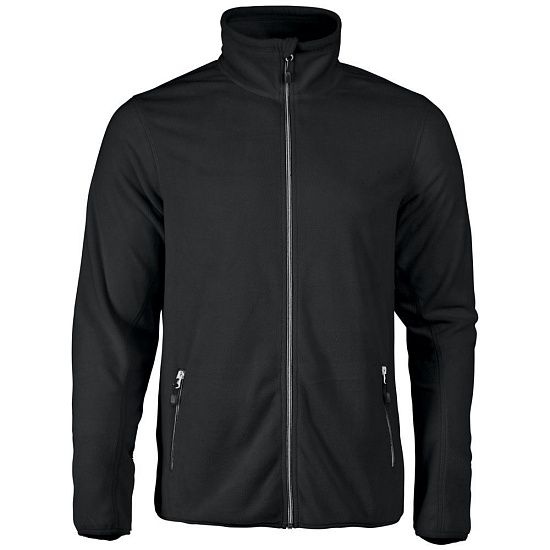 Куртка флисовая мужская TWOHAND черная - подробное фото