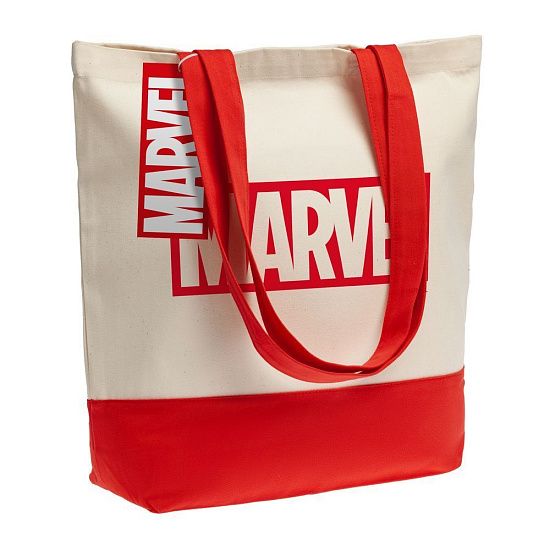 Холщовая сумка Marvel, красная - подробное фото