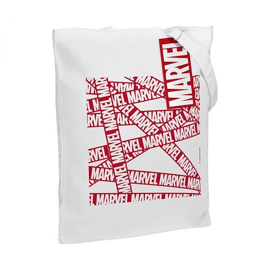 Холщовая сумка Marvel, белая - подробное фото