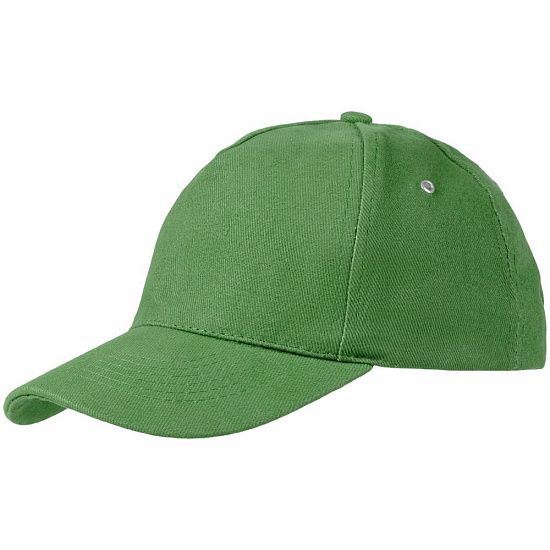 Бейсболка Unit Standard, ярко-зеленая - подробное фото