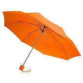 Зонт складной Basic, оранжевый - фото