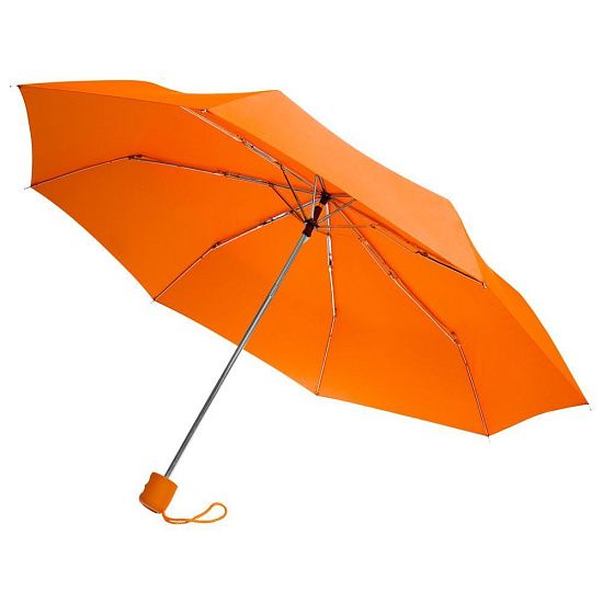 Зонт складной Basic, оранжевый - подробное фото