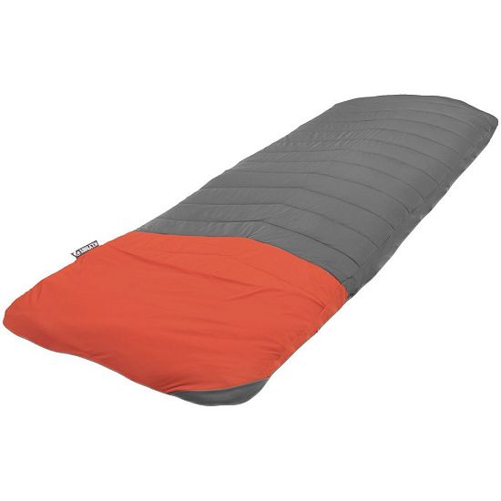 Чехол для туристического коврика Quilted V Sheet, серо-оранжевый - подробное фото