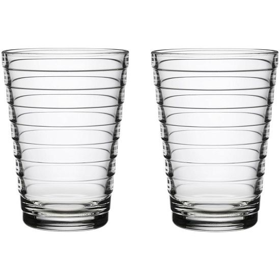 Набор больших стаканов Aino Aalto, прозрачный - подробное фото