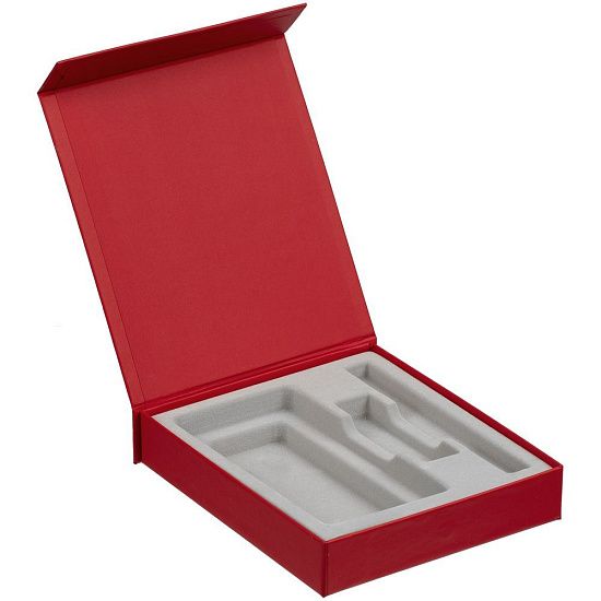 Коробка Rapture для аккумулятора 10000 мАч, флешки и ручки, красная - подробное фото