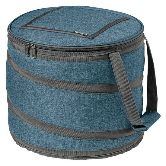 Складная сумка-холодильник Coast, синяя - подробное фото