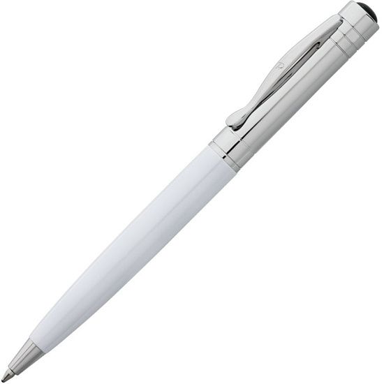 Ручка шариковая Promise, белая - подробное фото