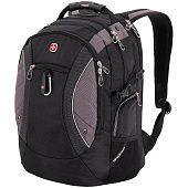 Рюкзак для ноутбука Swissgear Сarabine, черный с серым - фото