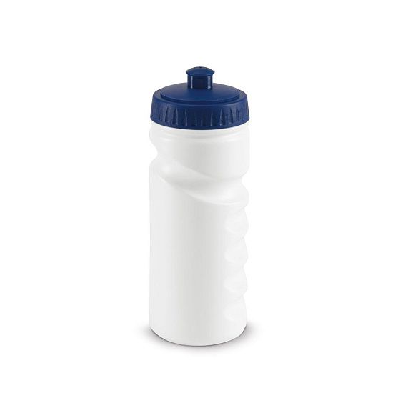 Бутылка для велосипеда Lowry, белая с синим - подробное фото