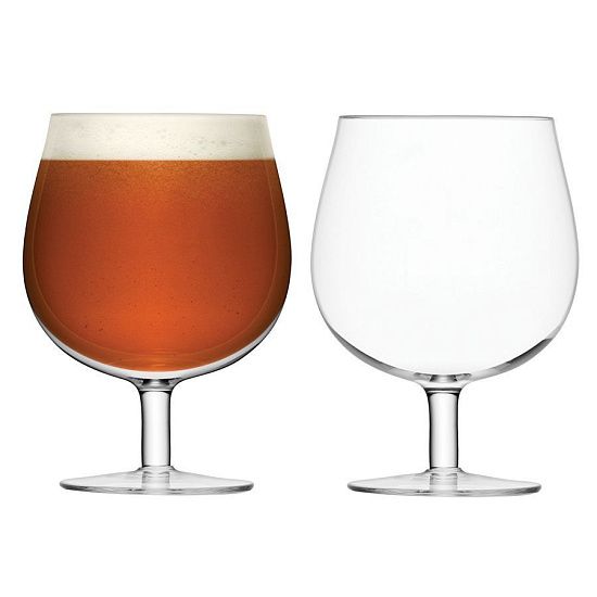 Набор округлых бокалов для пива Bar - подробное фото