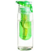 Бутылка для воды Flavour It 2 Go, зеленая - фото