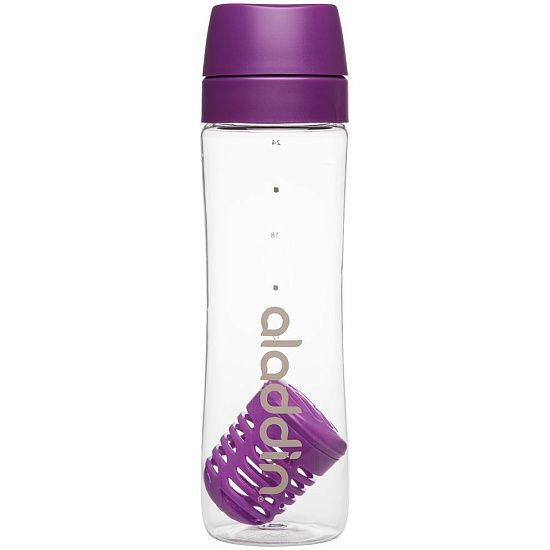 Бутылка для воды Aveo Infuse, фиолетовая - подробное фото