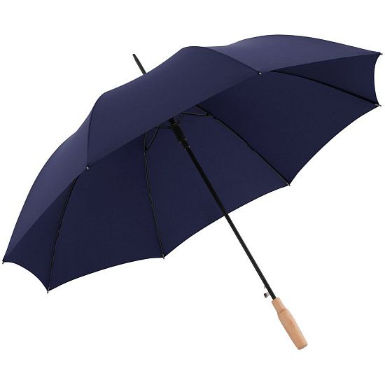 Зонт-трость Nature Stick AC, синий - подробное фото