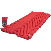 Надувной коврик Insulated Static V Luxe, красный - фото