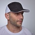 Бейсболка UNIT SMART, черная с желтым