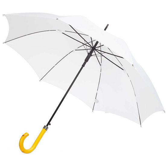 Зонт-трость LockWood, белый - подробное фото