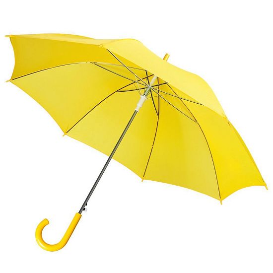 Зонт-трость Promo, желтый - подробное фото
