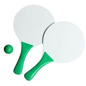 Набор для игры в пляжный теннис Cupsol, зеленый - фото