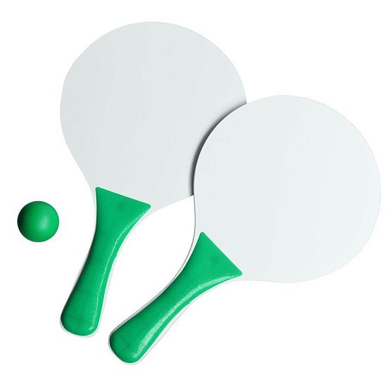 Набор для игры в пляжный теннис Cupsol, зеленый - подробное фото