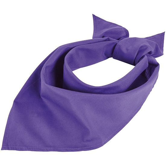 Шейный платок Bandana, темно-фиолетовый - подробное фото