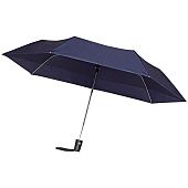 Зонт складной Hit Mini AC, темно-синий - фото