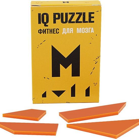 Головоломка IQ Puzzle Letter М - подробное фото