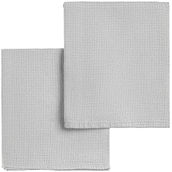 Набор полотенец Fine Line, серый - подробное фото