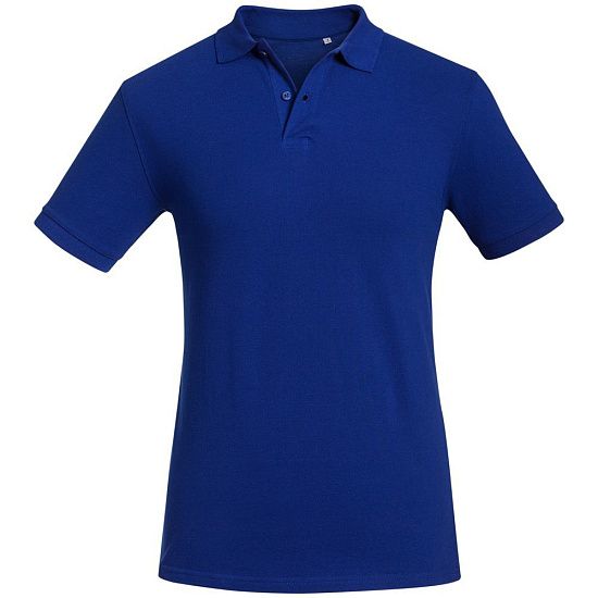Рубашка поло мужская Inspire, синяя - подробное фото