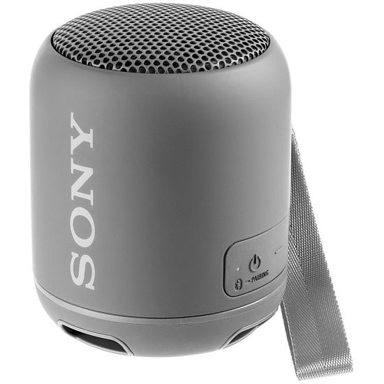 Беспроводная колонка Sony SRS-XB12, серая - подробное фото
