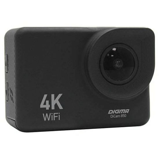 Экшн-камера Digma DiCam 850, черная - подробное фото