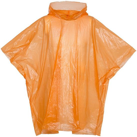 Дождевик-пончо RainProof, оранжевый - подробное фото