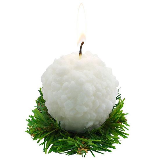 Свеча «Снежок» - подробное фото