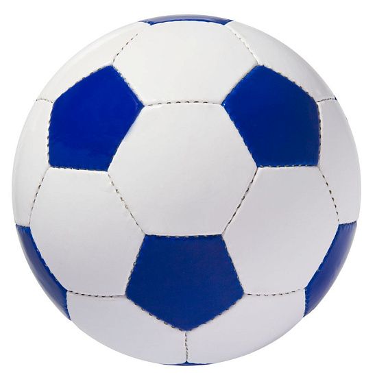 Мяч футбольный Street, бело-синий - подробное фото